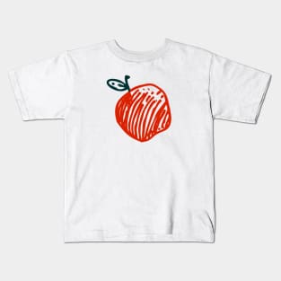 Red Crayon Appke Kids T-Shirt